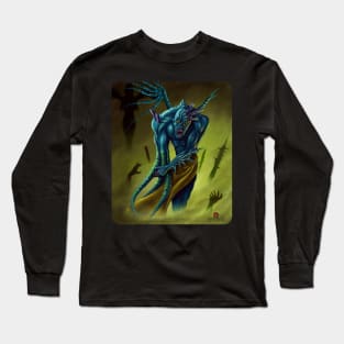 Zombie walk - fantasy art design Long Sleeve T-Shirt